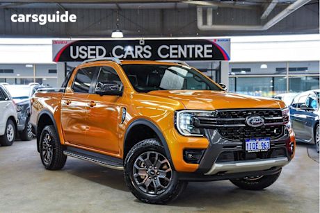 Yellow 2023 Ford Ranger Double Cab Pick Up Wildtrak 2.0 (4X4)