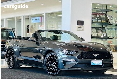 Grey 2020 Ford Mustang Convertible GT 5.0 V8