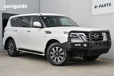 White 2024 Nissan Patrol Wagon TI (4X4)