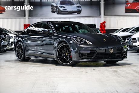 Grey 2019 Porsche Panamera Coupe GTS