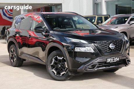 Black 2024 Nissan X-Trail Wagon N-Trek Sv (2Wd)