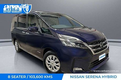 Blue 2020 Nissan Serena Wagon