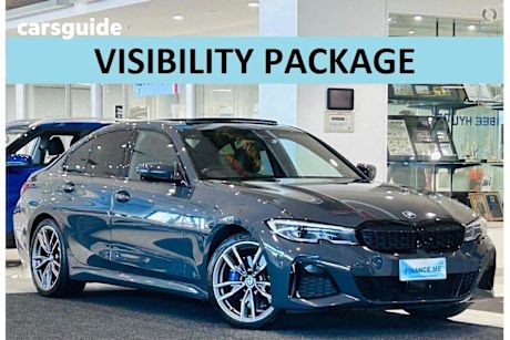 Grey 2019 BMW 3 Sedan 25i