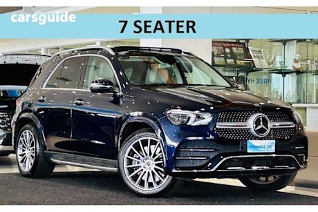 Blue 2019 Mercedes-Benz GLE450 Wagon 4Matic