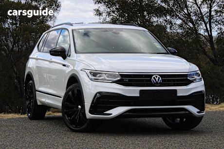 White 2024 Volkswagen Tiguan Wagon Allspace Wolfsburg Edtn