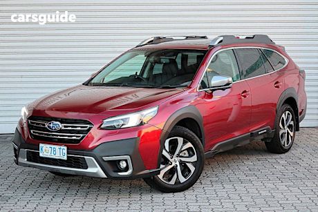Red 2022 Subaru Outback Wagon AWD Touring