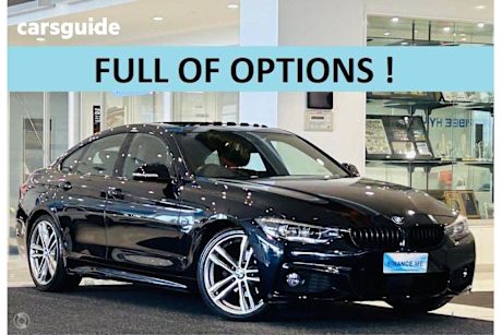 Black 2019 BMW 4 Hatch 420i Gran Coupe M Sport