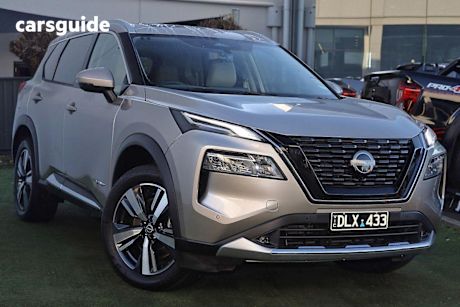 Silver 2024 Nissan X-Trail Wagon TI (4WD) E-Power (hybrid)