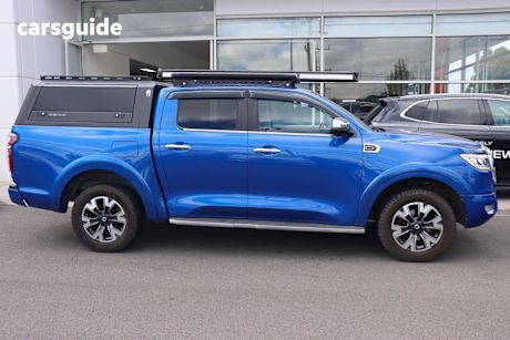 Blue 2022 GWM UTE Dual Cab Utility Cannon-L (4X4)