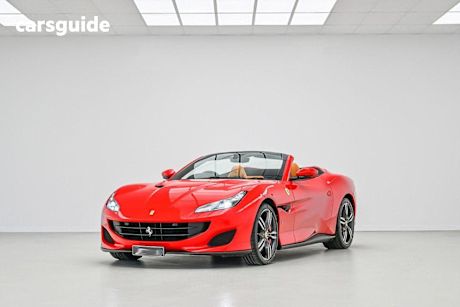 Red 2018 Ferrari Portofino Convertible