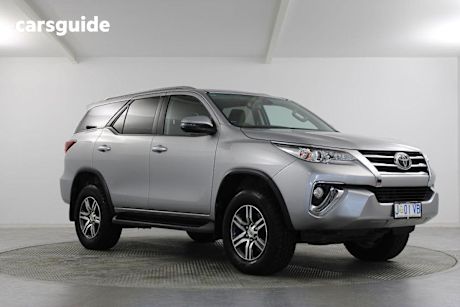 Silver 2020 Toyota Fortuner Wagon GXL