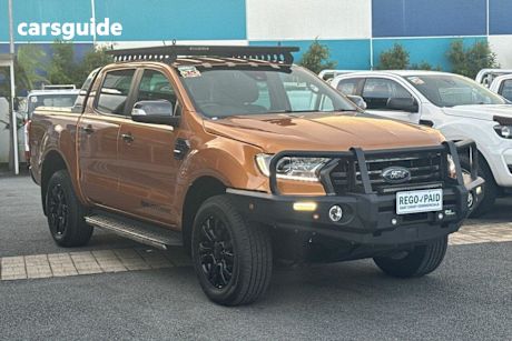 Orange 2021 Ford Ranger Double Cab Pick Up Wildtrak 2.0 (4X4)