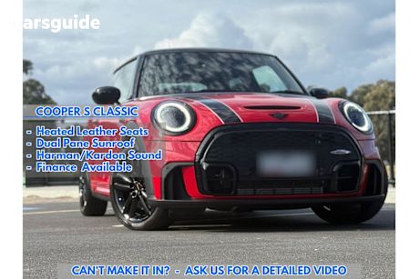 Red 2023 Mini Cooper Hatchback S Classic 3D Hatch