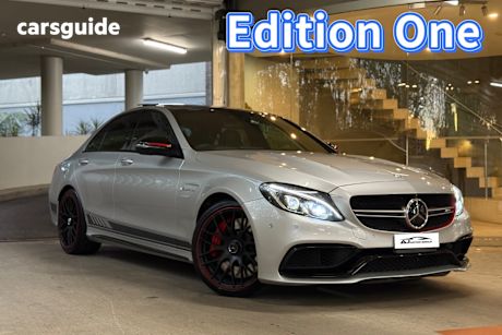 Silver 2016 Mercedes-Benz C63 Sedan S