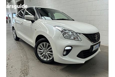 White 2022 Suzuki Baleno Hatchback Gl