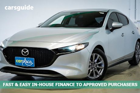 Silver 2020 Mazda 3 Hatchback G20 Pure