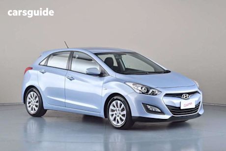 Blue 2012 Hyundai I30 Hatchback Active