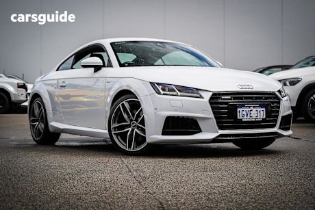 White 2018 Audi TT Coupe 2.0 Tfsi Quattro Sport