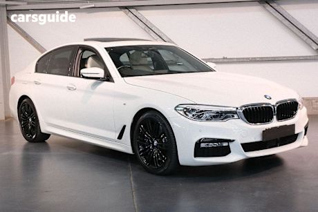 White 2017 BMW 540I Sedan M Sport