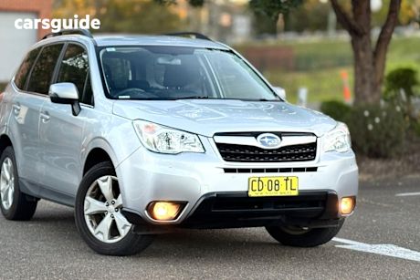 Silver 2015 Subaru Forester Wagon 2.5I-L