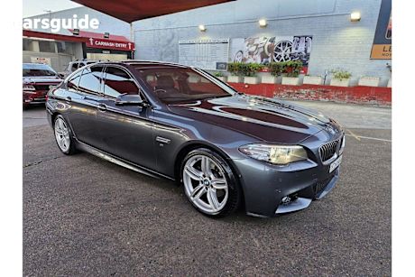 Grey 2016 BMW 520D Sedan Luxury Line