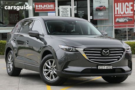 Grey 2019 Mazda CX-9 Wagon TOURING F