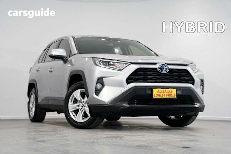 Silver 2021 Toyota RAV4 Wagon GX (awd) Hybrid