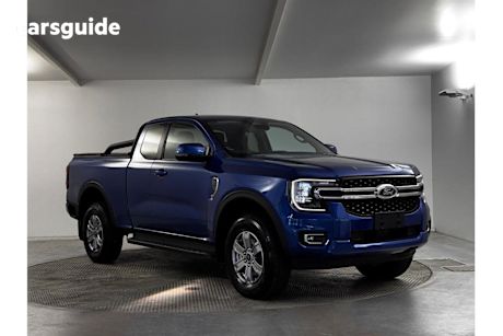 Blue 2024 Ford Ranger Super Cab Utility XLT 2.0 (4X4)