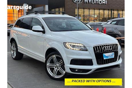 White 2012 Audi Q7 Wagon 3.0 TDI Quattro