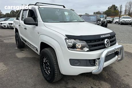 White 2016 Volkswagen Amarok Dual Cab Utility TDI420 (4X2)