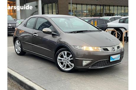 Brown 2011 Honda Civic Hatchback SI