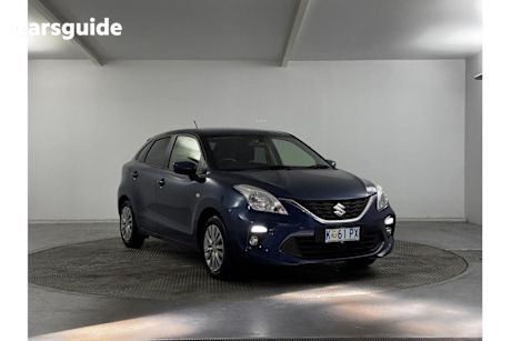 Blue 2022 Suzuki Baleno Hatchback GL