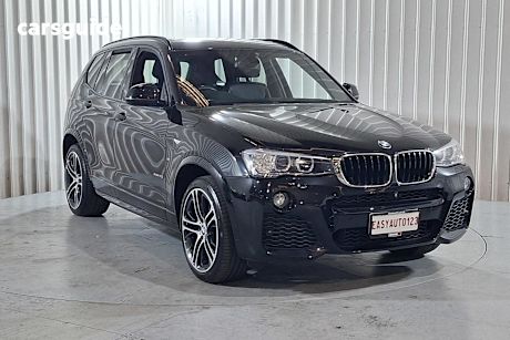 Black 2016 BMW X3 Wagon Xdrive 20I
