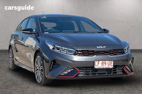 Grey 2024 Kia Cerato Hatchback GT