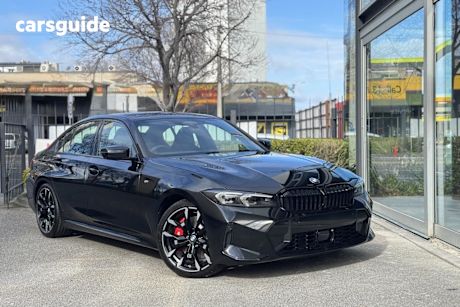 Black 2025 BMW 330I Sedan