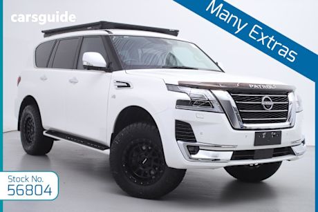 White 2022 Nissan Patrol Wagon TI-L (4X4)