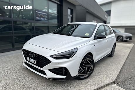 White 2024 Hyundai I30 Hatchback N Line Mhev