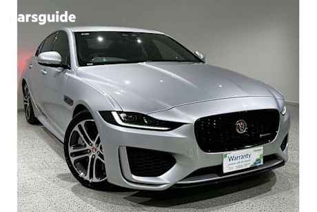 Silver 2019 Jaguar XE Sedan P300 R-DYNAMIC SE R