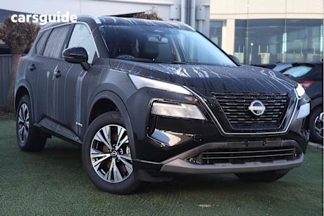 Black 2024 Nissan X-Trail Wagon ST-L (4WD) E-Power (hybrid)