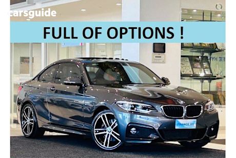 Grey 2018 BMW 220I Coupe M Sport