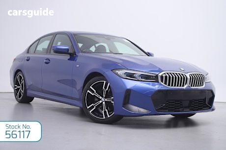 Blue 2022 BMW 320I Sedan M Sport
