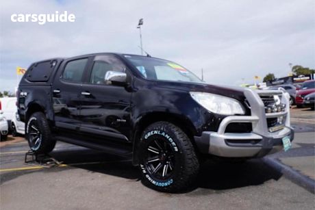 Black 2014 Holden Colorado Crew Cab Pickup LTZ (4X4)
