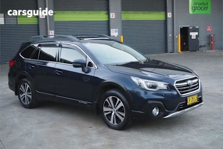 Blue 2020 Subaru Outback Wagon 2.5I Premium AWD