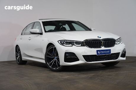 White 2019 BMW 330I Sedan M Sport