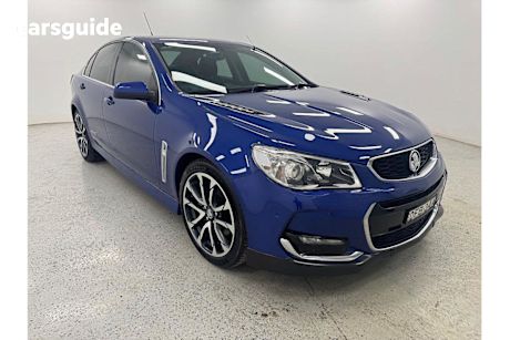 Blue 2016 Holden Commodore Sedan SS-V