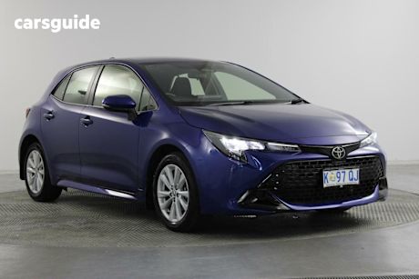 Blue 2022 Toyota Corolla Hatchback Ascent Sport + Convenience PK