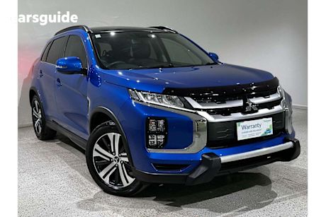 Blue 2021 Mitsubishi ASX Wagon Exceed (2WD)