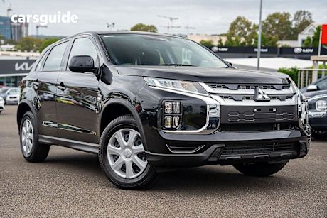 Black 2024 Mitsubishi ASX SUV GS F