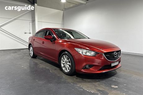 Red 2013 Mazda 6 Sedan Touring