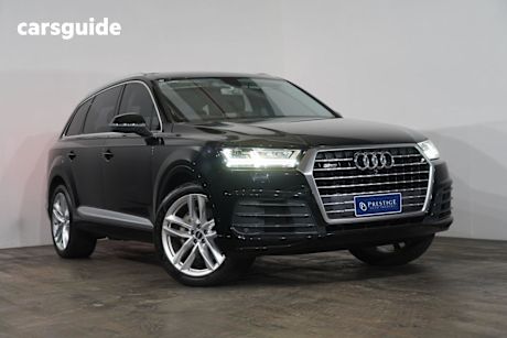 Black 2015 Audi Q7 Wagon 3.0 TDI Quattro